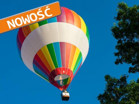 Lot balonem na ogrzane powietrze w Warszawie