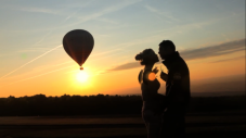 Lot balonem na ogrzane powietrze w Szczecinie