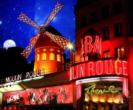 Moulin Rouge Paryż – z wegańską kolacją