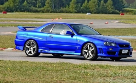 Jazda Nissan Skyline R34 na Torze (3 Okrążenia)