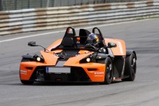 KTM X-Bow jazda po torze