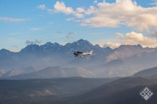 Lot widokowy samolotem nad Tatrami