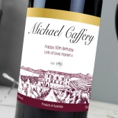 Personalised Bottle of Wine